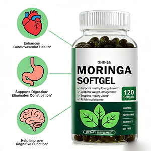 Capsule di Olio di Semi di Moringa a Marchio Privato, Integratori Dimagranti, Softgel di Moringa per Supporto Immunitario, Antiossidante ed Energizzante - Product Image 1
