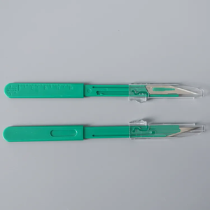 سكاكين مشرط معقمة للاستعمال مرة واحدة من Yongyue ، أكياس فردية بمقبض بلاستيكي ، شفرات من الفولاذ المقاوم للصدأ ، مشرط للاستعمال مرة واحدة - Product Image 6