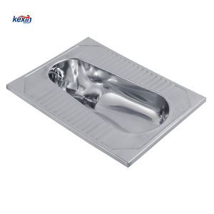 Prix de gros, design antidérapant, facile à nettoyer, <span class=keywords><strong>tabouret</strong></span> de toilette pour prison, toilette à la turque de haute qualité en acier inoxydable - Product Image 1