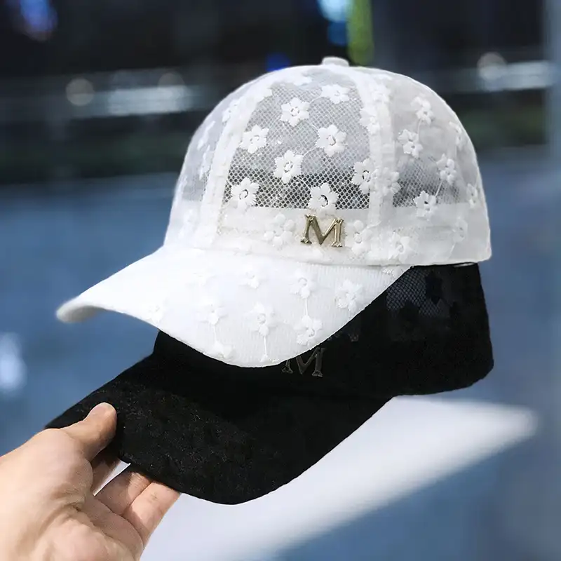 2022ใหม่สไตล์กีฬาโลโก้แฟชั่นลูกไม้หมวกสำหรับท่องเที่ยวหรือกีฬา MScap74