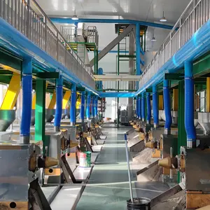 Macchina automatica della pressa dell'olio a vite di buona qualità della linea di produzione di lavorazione del frantoio per olio di girasole di soia