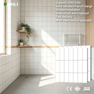 Panneau mural SPC haute performance acoustique avec sous-couche IXPE pour la conception d'appartements de luxe - Product Image 1