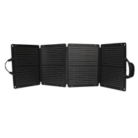 Chargeur de panneau solaire pliable de 90W 100W QC3.0 sorties CC Batterie externe d'urgence pour camping, camping, camping, camping, téléphone portable, alimentation solaire extérieure