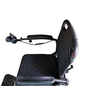 Fauteuil roulant électrique pliable ultra-portable, cadre en aluminium, double moteur, siège respirant pour personnes âgées et handicapées - Product Image 3