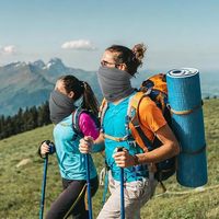 Cache-cou, masque facial, écharpe, bandanas réutilisables, tube de protection UV, cagoule pour le sport en plein air, pour hommes et femmes