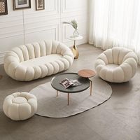 Fauteuil pivotant en forme de fleur, fauteuil de détente en tissu Teddy doux avec base dorée pour salon/chambre