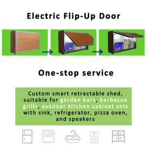 Cucina da Esterno Prefabbricata di Lusso in Alluminio con Sistema Completo e Lavello - Product Image 5