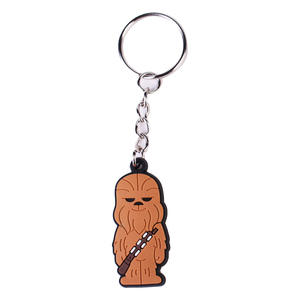 LLavero de dos caras de avión 2D personalizado, encantadora estrella de dibujos animados, Baby Yoda Wars, Dead Pool Wars, llavero, accesorios para llaves de coche, llaveros - Product Image 4