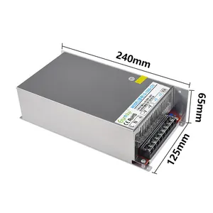 Açık çerçeve güç kaynağı AC DC 600w 800w 1000W anahtarlama güç kaynağı yüksek güç 220V to 12v24V36v48V