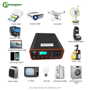 Alimentation mobile domestique portable 300W pour la charge d'urgence en extérieur - Stockage d'énergie de secours Banque d'alimentation pour voitures - Product Image 4