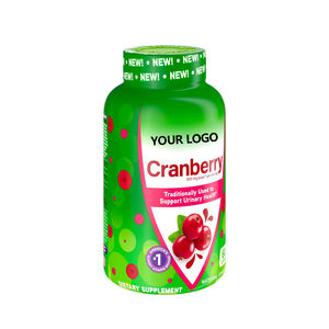 Support Factory Inspection Gummy Supplément Gummies aux canneberges sans sucre-Idéal pour les collations diabétiques - Product Image 3