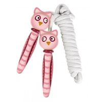 Corde à sauter de haute qualité pour enfants, style Princesse et Reine, avec poignées en bois