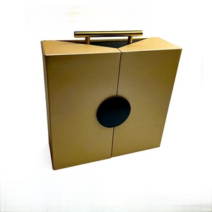 Tùy chỉnh sang trọng in Sáng Tạo tinh tế cứng nhắc các tông đôi cửa mở nắp bộ quà tặng bao bì hộp giấy với khay bên trong <span class=keywords><strong>EVA</strong></span> - Product Image 1