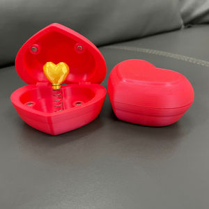 Boîte surprise pop-up en forme de roses <span class=keywords><strong>et</strong></span> de cœurs imprimées en 3D, blague amusante, cadeau pour les amis <span class=keywords><strong>et</strong></span> les proches, boîte cadeau pour la Saint-Valentin pour femme, petite amie - Product Image 5