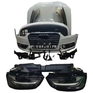 Kit de pare-chocs en plastique neuf et d'occasion pour Audi A4 S4, incluant phares et feux arrière, installation non destructive - Product Image 2