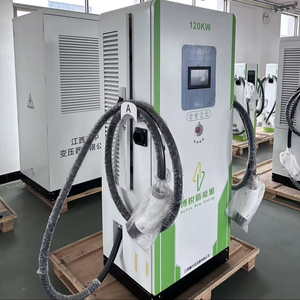 Estación de Carga para Vehículos Eléctricos 7kW/22kW/120kW Ganzhong GZ-DC-120L-2 120-320kW Tipo 1, Estación de Carga Rápida DC 380V 250A de Una Pistola, Cargador Rápido DC OCPP para Vehículos Eléctricos - Product Image 1