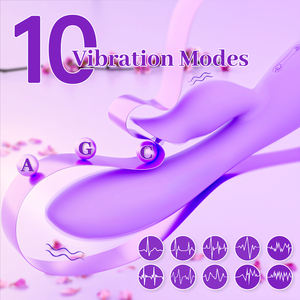 Vendita di fabbrica doppio motore G Spot coniglio vibratore per le donne fortemente vibrazione giocattoli del sesso - Product Image 2