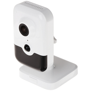 Caméra réseau cube intérieure Hik DS-2CD2443G2-IW (W) 4MP sans câble, série sans câble, détection de corps humain fixe, audio - Product Image 1