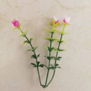 Fleurs artificielles en plastique Zishan, 9 cm, pour la décoration intérieure et les accessoires de photographie en extérieur - Product Image 2