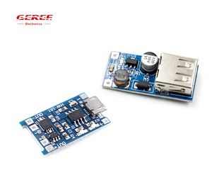 GEREE Convertisseur Boost DC-DC Chargeur <span class=keywords><strong>USB</strong></span> 3V 3.7V à 5V 600mA pour DC0.9V ~ 5V à 5V Adaptateur secteur avec lampe pilote - Product Image 6