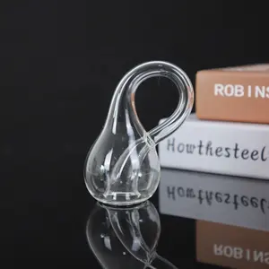 Mini Glasflasche mund geblasen Klein Flasche 4D Raum Glasflasche künstlich geblasen Boro silikat glas Continental als Geschenk