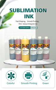 Fcolor mực thăng hoa nhà sản xuất chuyên nghiệp 6 màu 1000ml tốt màu sắc sống động nhuộm thăng hoa mực - Product Image 5