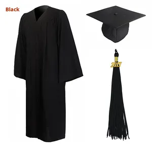 Batas de graduación de poliéster personalizadas del fabricante directo para estudiantes de doctorado de escuela secundaria estilo americano para niños - Product Image 6