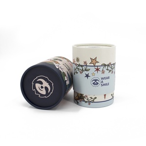 Tube en carton rond biodégradable et recyclable de qualité alimentaire personnalisé pour l'emballage de café, de thé et de poudre de matcha - Product Image 3