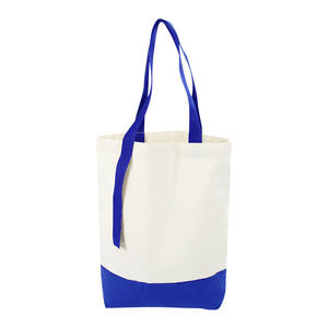 Logo personnalisé écologique Patchwork sac fourre-tout usage quotidien cadeau toile de coton sac fermeture éclair publicité Promotion Shopping - Product Image 6