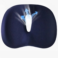 Coussin de siège orthopédique en mousse à mémoire de forme pour hémorroïdes, coccyx et prostate, 1 pièce