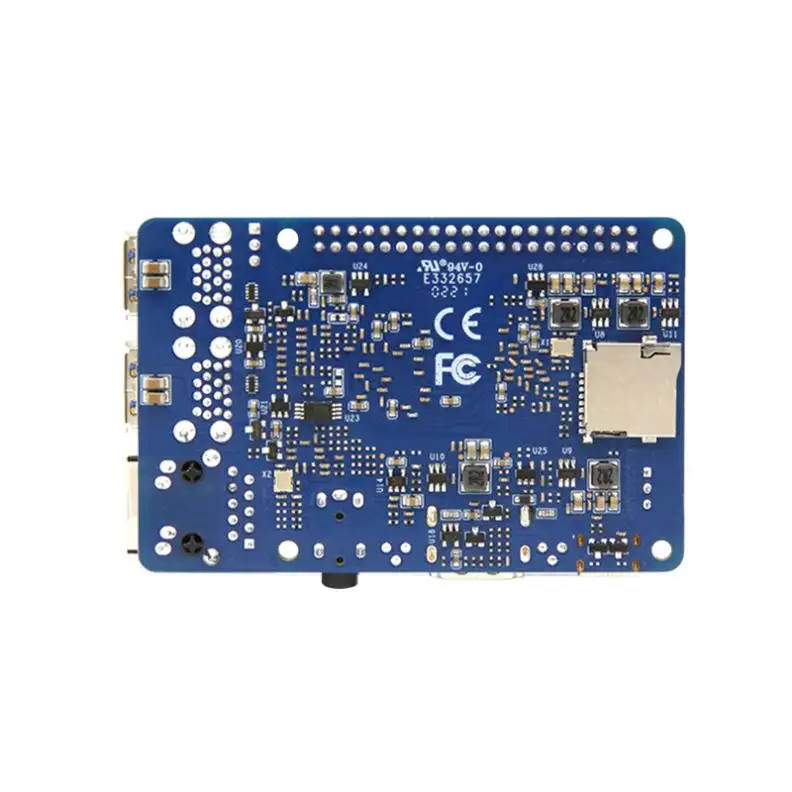 Banana PI M5 Kit Quad-Core Procesador de dos núcleos Amlogic S905X3 4GB LPDDR4 y 16GB eMMC Gigabit Caja opcional de la caja de la BPI-M5