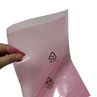 Sac antistatique ESD rouge en PE avec ouverture plate