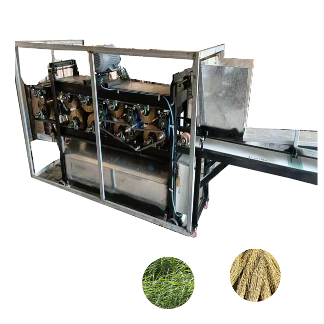 Automatic Feeding Reed Leaf Peeling Machine