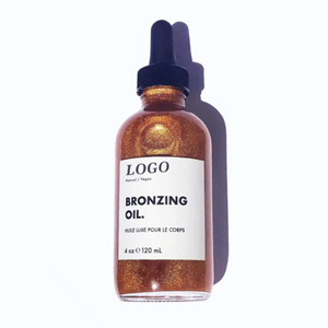 Aceite Corporal Brillante MLM, Resistente al Agua, Vegano, con Purpurina, Hidratante, Etiqueta Privada, OEM, ODM, HALAL, Aceite Corporal Iluminador - Product Image 1