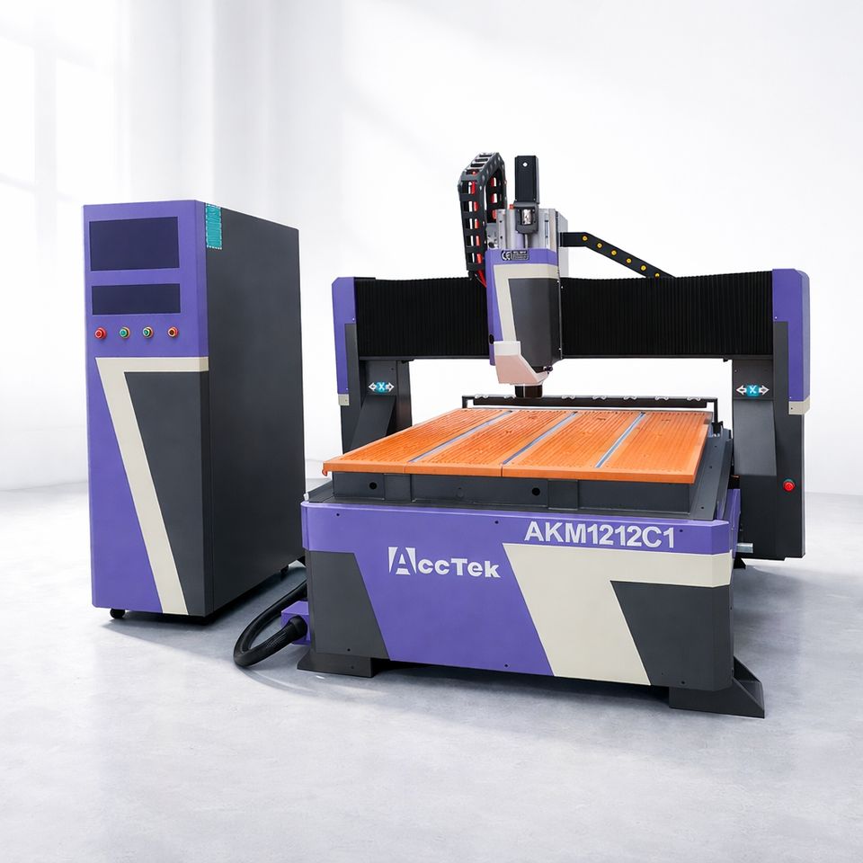 Industrial ATC CNC Routing Machine with Automatic Tool Changer 1212 ...