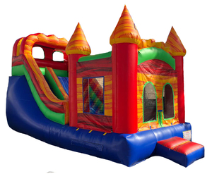 Château gonflable commercial avec toboggan aquatique pour adultes et enfants, 5 en 1, avec <span class=keywords><strong>logo</strong></span> personnalisé - Product Image 4