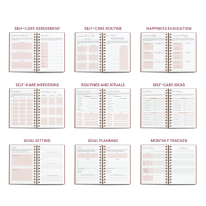Mục tiêu tùy chỉnh Tạp Chí với nhắc nhở hàng ngày tự chăm sóc Tạp Chí cho phát triển cá nhân cải thiện sức khỏe Tâm thần Tạp Chí chăm sóc sức khỏe - Product Image 4