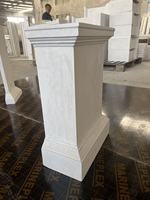 Ligne décorative en polystyrène EPS Colonne en polyuréthane Carreaux muraux Piliers de décoration pour décoration murale extérieure