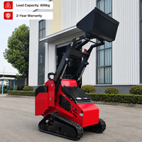 20 % de réduction sur la mini-chargeuse compacte sur chenilles en caoutchouc, moteur diesel, certifiée CE EPA Euro 5, livraison directe d'usine, en vente