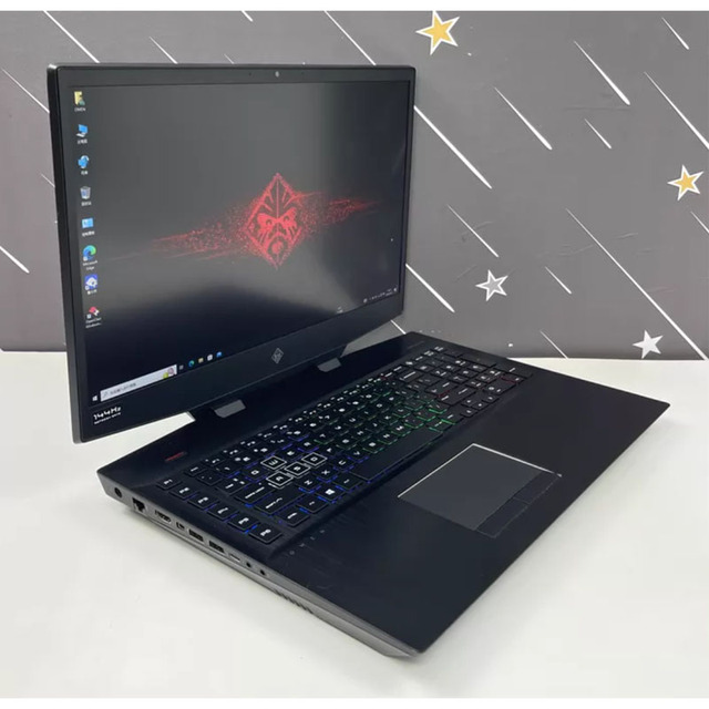 Authentic H-P OMEN 5 Plus 17.2" High-End Gaming Notebook | I7-9750H 9th Gen | 16GB RAM | 256GB SSD | RTX2070 8GB | Ultra-Slim