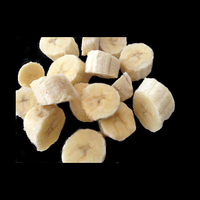 100% Natuurlijke Hoge Kwaliteit Gefreeze-droogde Bananensegmenten Bulkverpakkingen Zonder Suiker Zoete Smaak Semi-Zachte Textuur OEM Diensten Goedkoop