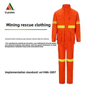 Vêtements de sauvetage minier, combinaison de protection, fabrication directe, personnalisable, combinaison de pompier NOMEX IIIA - Product Image 4