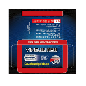 Yingjili spessore doppio bordo rasatura lama di rasoio in acciaio inossidabile Cuchillas lame di rasoio per donna - Product Image 3