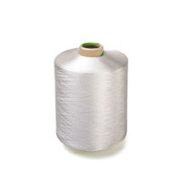 Fil de microfibre 100% polyester DTY 150D/144F SIM TBR teint en masse pour broderie, provenant de Chine