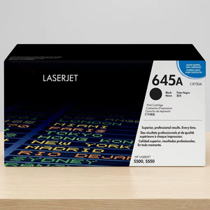 Nuevo Cartucho de Tóner Negro Original C9730A 645A con 1 Año de Garantía, 1 Unidad por Paquete para Impresora - Product Image 1