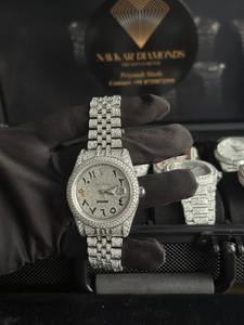 Montres de luxe pour hommes, mouvement automatique, style Hip Hop, serties de diamants et de moissanite VVS1 - Product Image 3