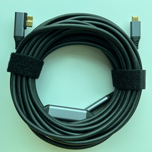 Câble de données d'attache de photographie à angle droit orange haute visibilité OEM de haute qualité de 32 pieds 10 m <span class=keywords><strong>USB</strong></span>-C à Micro-B - Product Image 4
