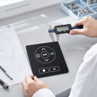 Fabricant chinois de produits d'impression de précision, conçoit sur mesure des panneaux tactiles HMI multifonctionnels pour la maison intelligente, imprimés à l'écran haute précision.