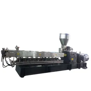 PP/PE co-rotating parallel twin screw extruder with granulation production line