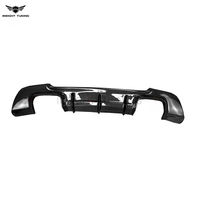Prix usine : Lame arrière en fibre de carbone pour BMW Série 3 M3 E92 E93, mise à niveau style MT, diffuseur de pare-chocs arrière à quatre sorties, kits carrosserie